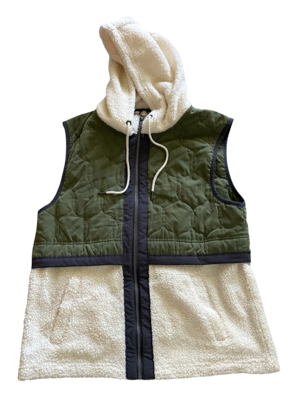 BKE Sherpa Hooded Vest